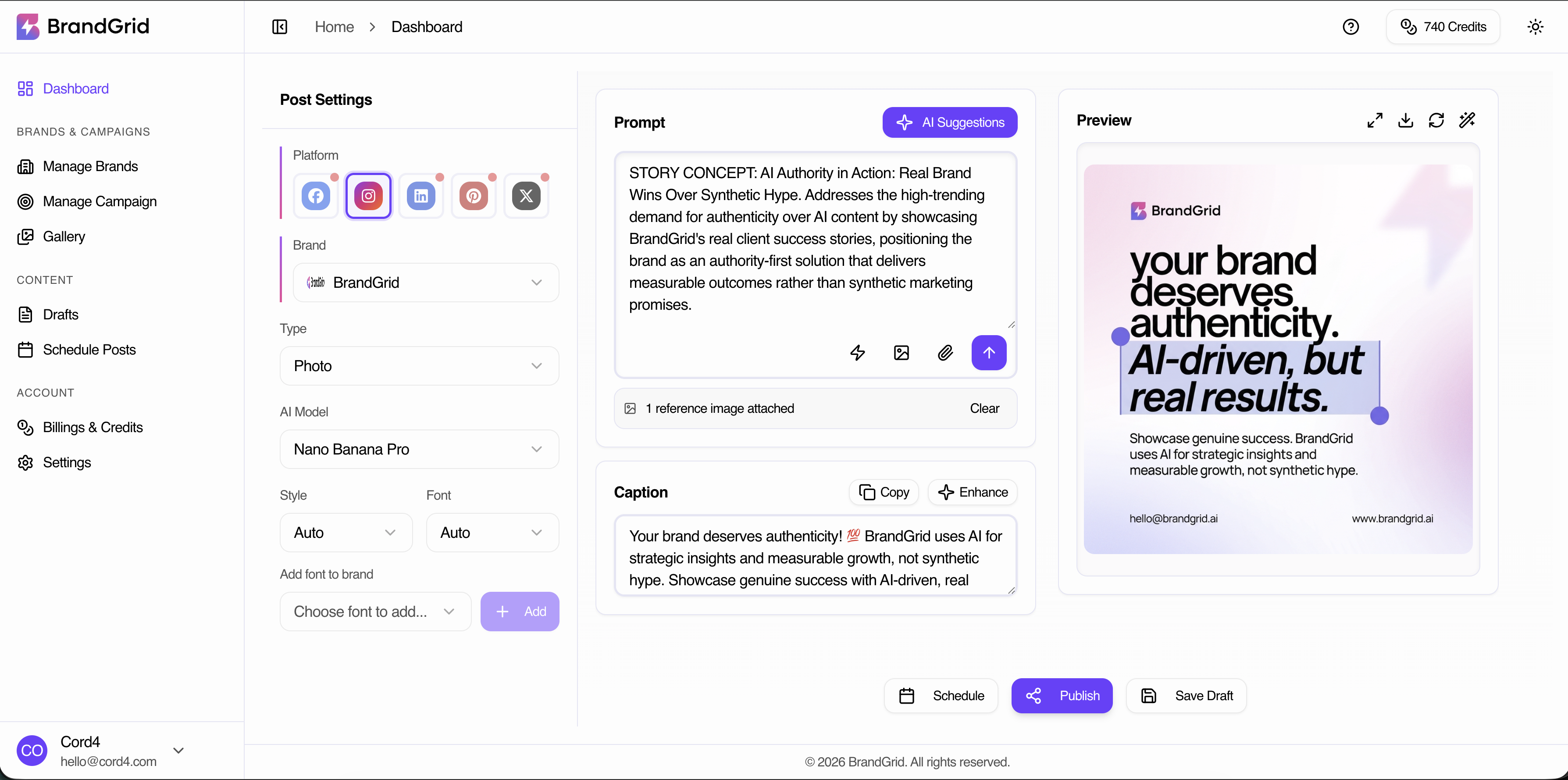 AI Creates & Auto-Posts